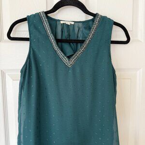 Green Blouse, Like New, Small